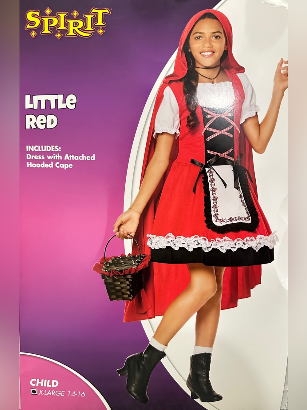 Kids Red Riding Hood Costume